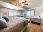 5th Bedroom with King bed, Twin Bunk, and Twin bed